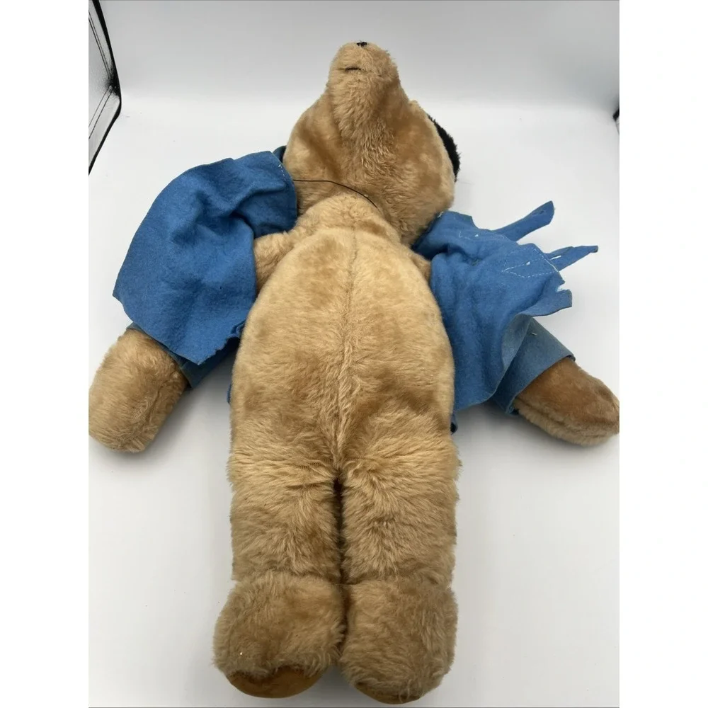 1978 Vintage Plush Darkest Peru Paddington London Bear Eden Toys w/Tags